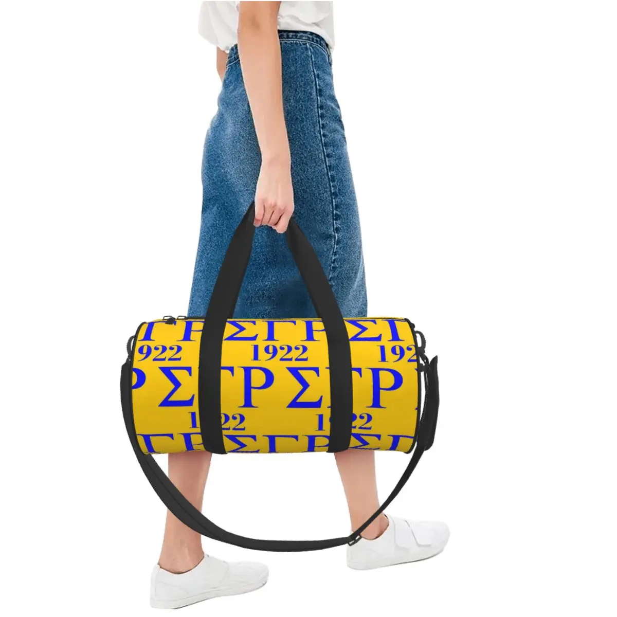 Фото Sigma Gamma Rho 1922 Большая спортивная сумка Duffle Многофункциональные дорожные сумки Duffle Сумки Сумка для фитнеса №5