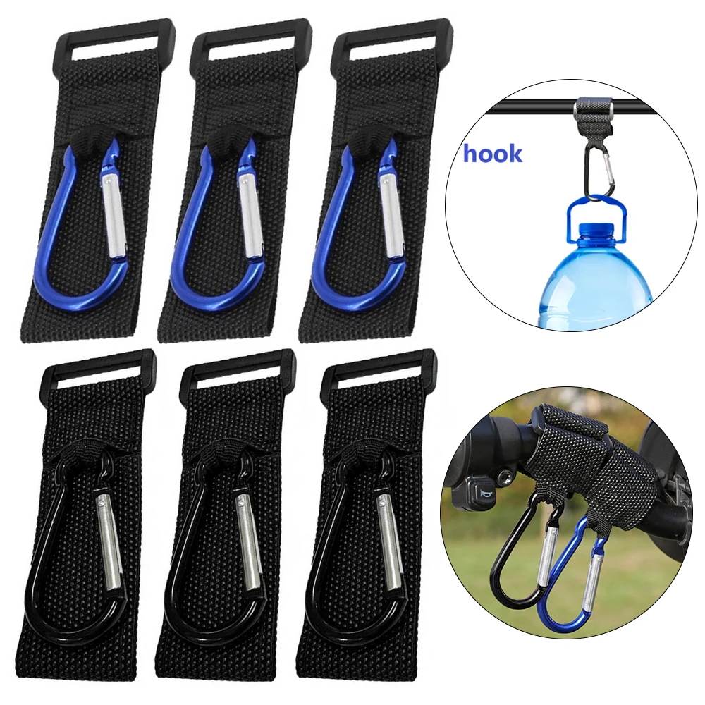 

3pcs Universal Hook for Bicycle Electric Vehicle Motorcycles Scooter Baby Carriages Hook Carrier Water Bottle Hanger Holder Hook