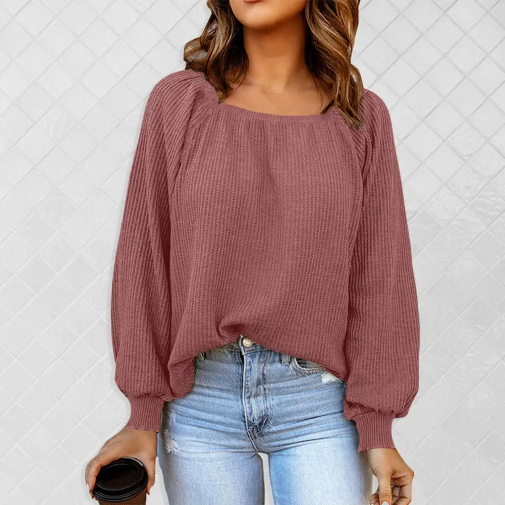 

Shirt Top Windproof Women Blouse Puff Long Sleeve Lady Tunic Blouse