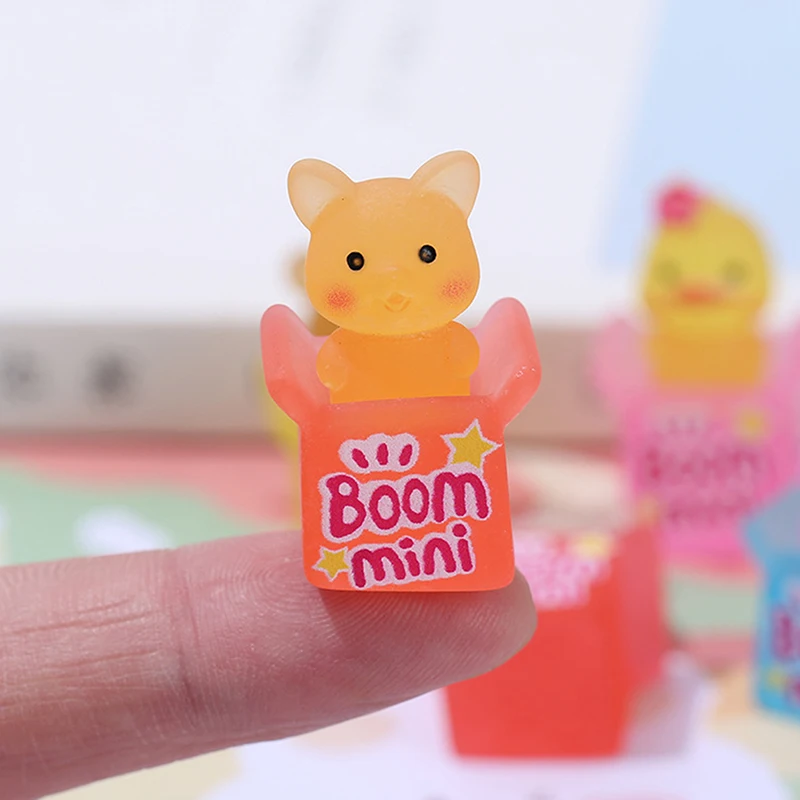 Светящаяся Мультяшная 3D Подарочная Коробка С Изображением Животных Модель