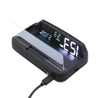 vjoycar mx10 hd reflective head up display obd hud clever reflector for night drivers with auto mirror lift hud for car