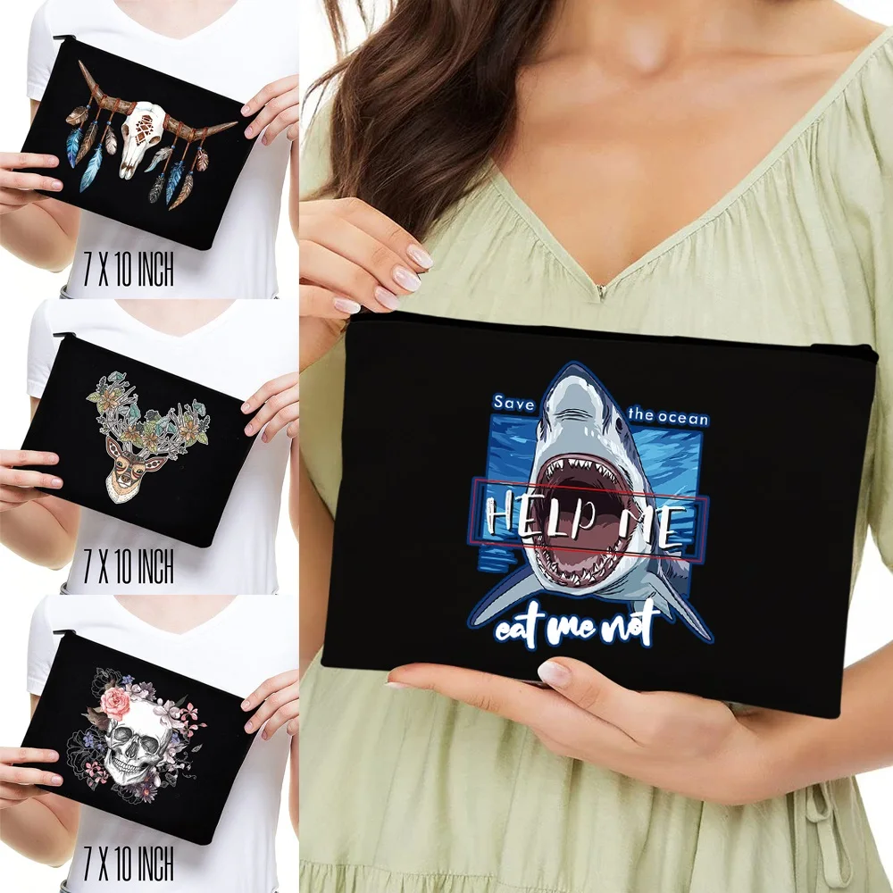 

Personalized Travel Makeup Bag Print Pattern Protable Cosmetic Bag Zipper Organizer Pouch Bag Made Makeup Bag for Women