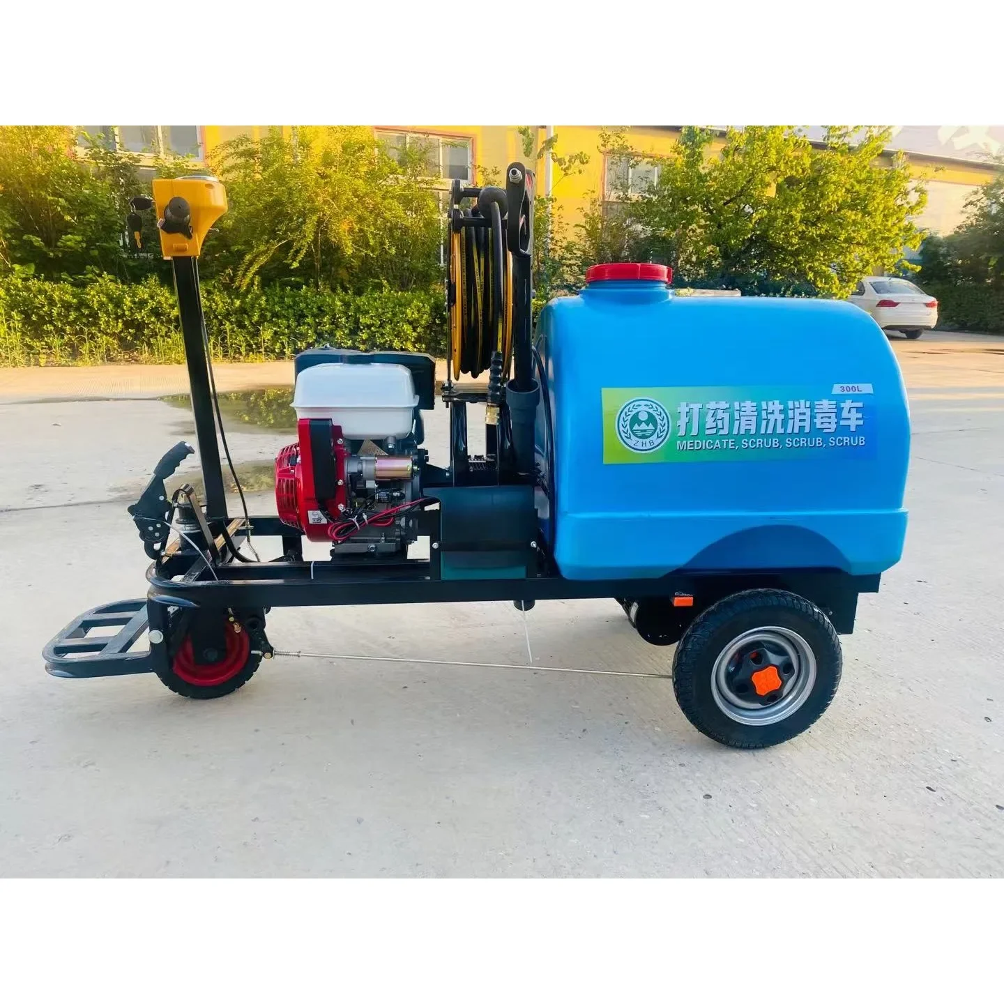 Дешевая бензиновая Машина для мойки автомобилей с топливным приводом цена в