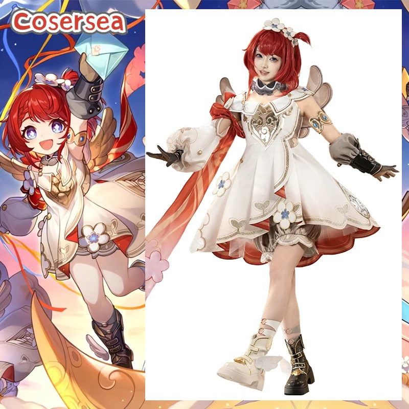 Cosersea Tribble Косплей Костюм Игра Honkai: Star Rail Лолита Женское Платье Униформа Для
