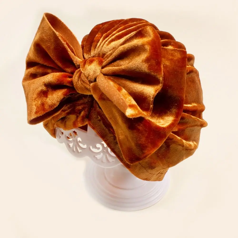 Реквизит для фотосессии большой бант бархатные тканевые аксессуары однотонный