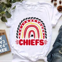 rainbow city chiefs t shirt this queen was born in september red lips graphic print t shirts womens clothing cool tshirt femme