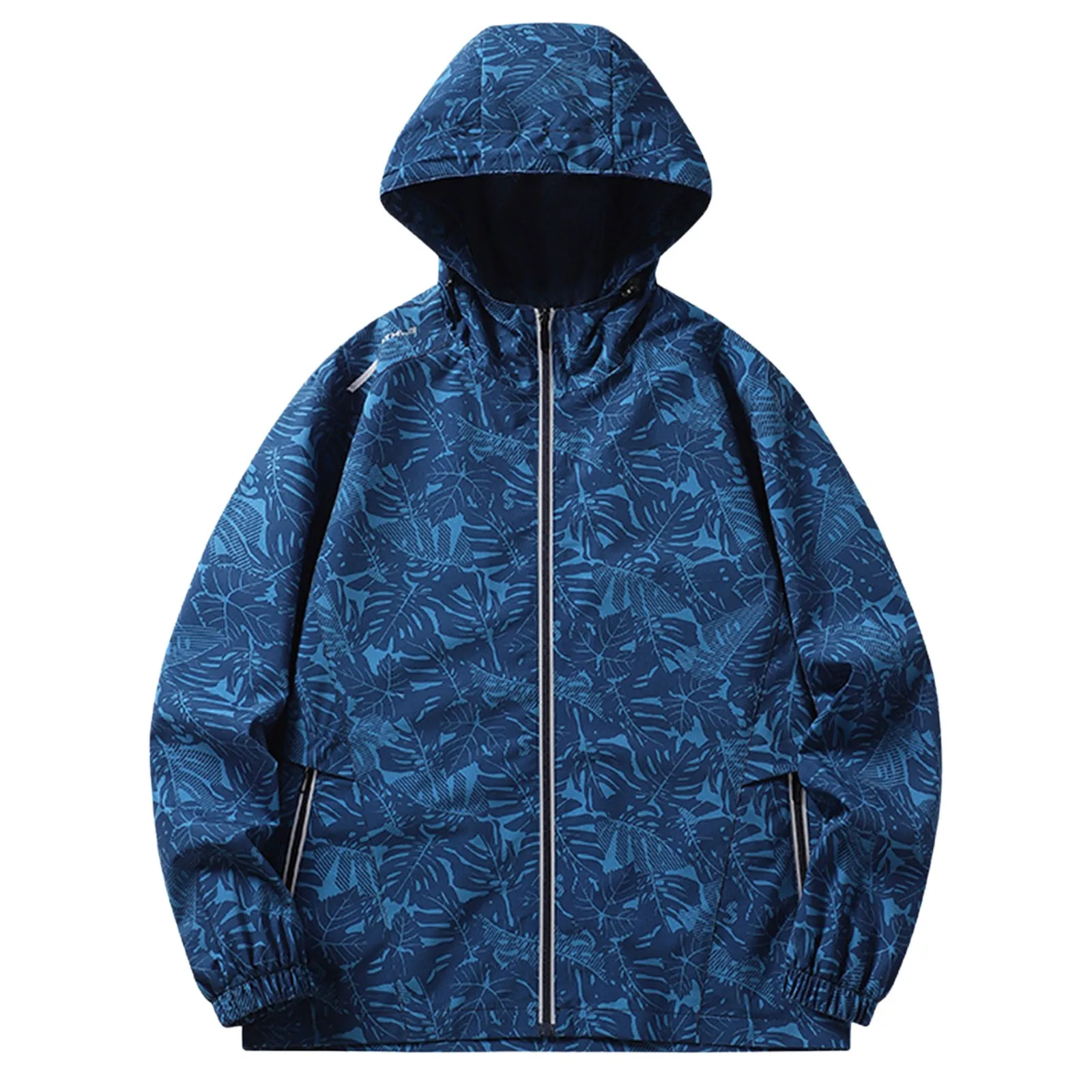 

2023 New Spring Autumn Lightweight Waterproof Rain Jacket Raincoat For Hiking Travel With Pocket Hood Windbreaker Top
