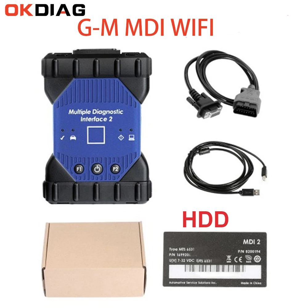 

Оригинальный диагностический интерфейс для G MDI2 WIFI для GM Tech2 многоязычный сканер по GDS2 Tech2 сканер с Sata HDD