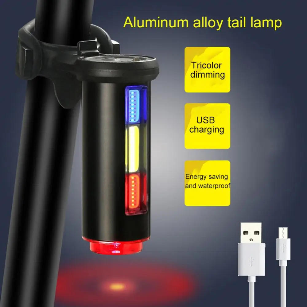 

Фонасветильник велосипедный Аккумуляторный с зарядкой от Usb, 360 градусов