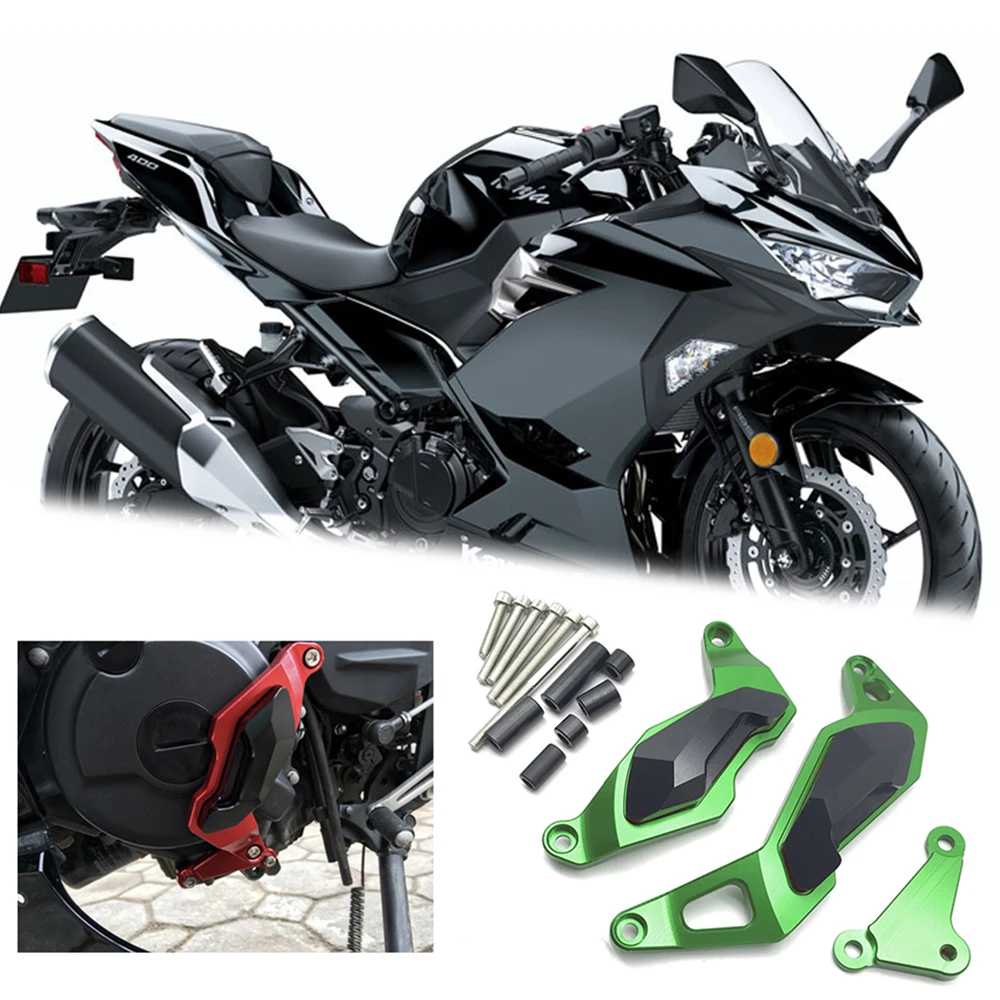 

Защита двигателя мотоцикла для Kawasaki Ninja400 Ninja 400 EX400 2018- 2020, защитная накладка от удара, защитная крышка статора, аксессуары