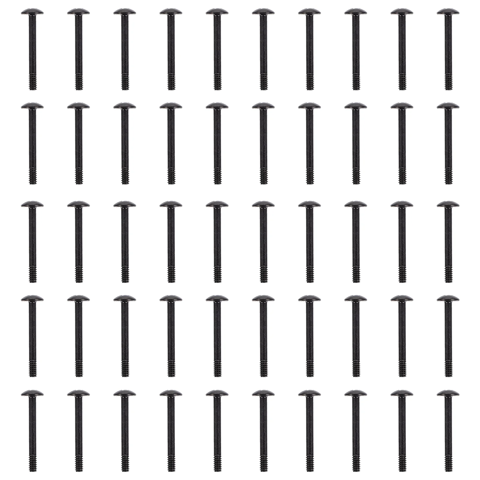 

50pcs Computer Case Fan Screw Round Head Tapping Screw 30mm Screws