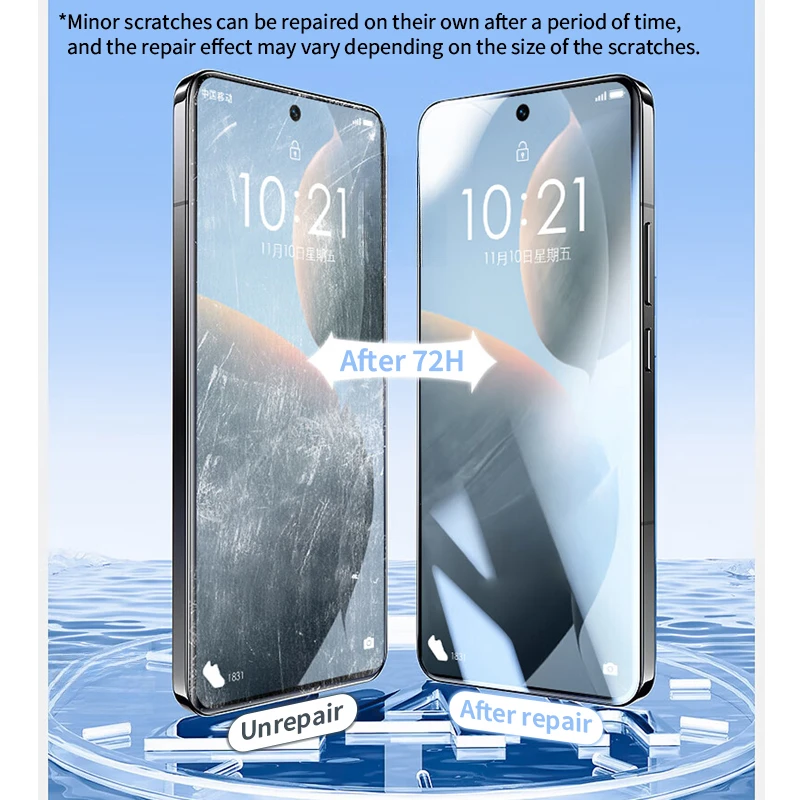 Гидрогелевая пленка для Xiaomi Redmi K80 K70E K60E K50 K60 K70 Ultra Защитная экрана Note 12R 13R Pro