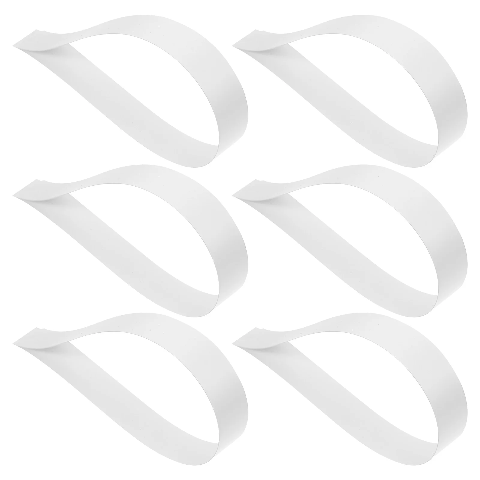 6 шт. фиксирующие ремни для малого барабана демпферы кольца инструментов детали