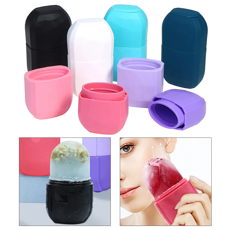 

Ice Roller for Face Facial Roller for Eyes and Neck Beauty Reusable Ice Cubes