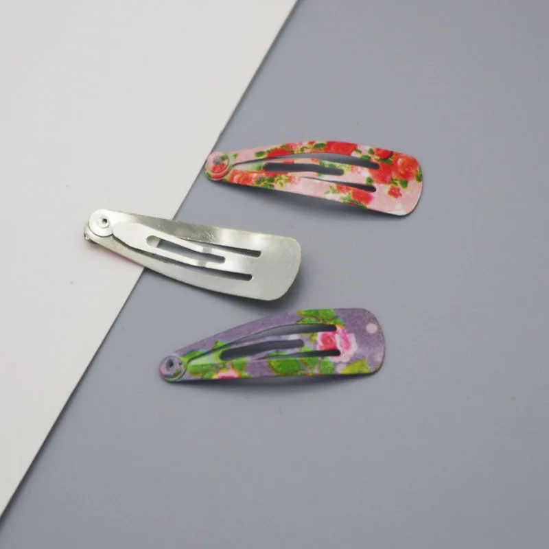 Металлические заколки для волос в форме сердца 10 шт