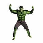 Костюм для косплея мальчика Халка, Детский костюм, комбинезон для косплея на Хэллоуин, костюм супергероя, Фэнтезийный Детский костюм