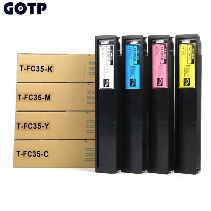 4 шт./1 компл. для Toshiba E-Studio 2500C 3500C 3510C T-FC35 тонер-картридж новый совместимый японский