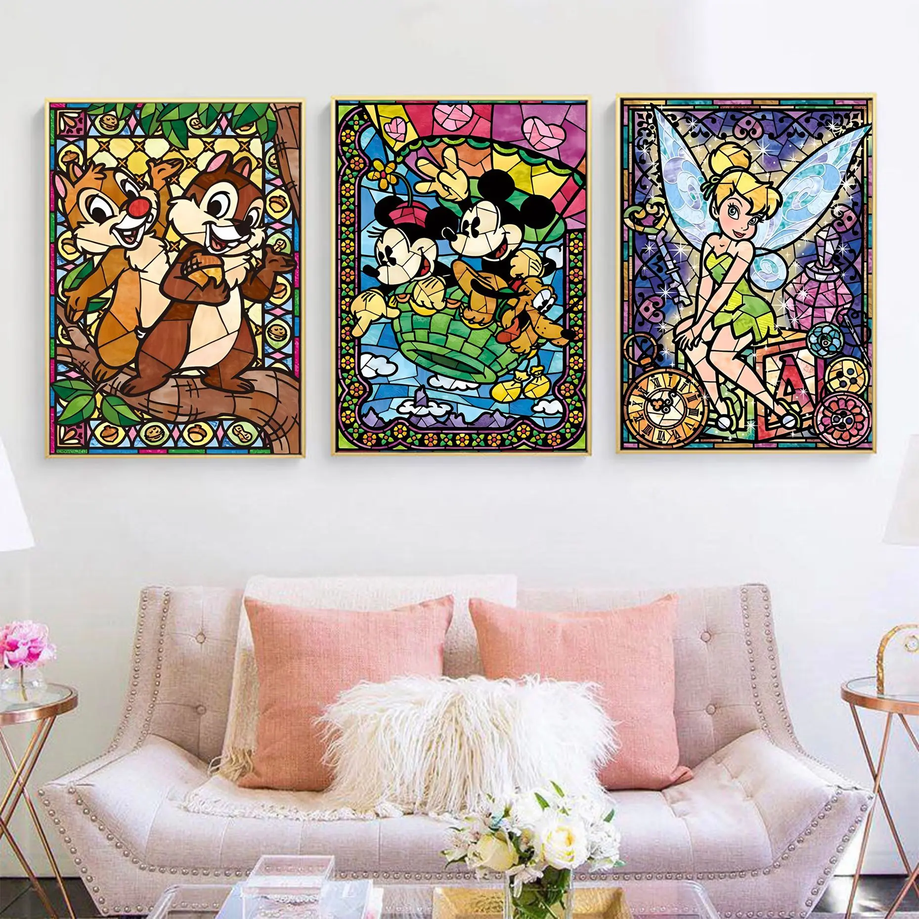 

Disney Cartoon Characters Good Quality Prints And Posters Whitepaper Prints Posters Artwork Vintage Decorative Painting