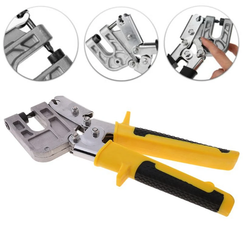 

Stud Crimping Pliers One-Handed Aluminum Keel Pliers For Fasten Metal Gadgets And Decoration Tools