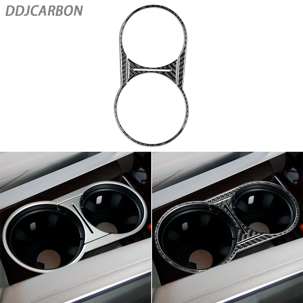 

Для Benz M-class W164 2005-2011 держатель стакана из углеродного волокна разделительная рамка отделочные полосы аксессуары для салона автомобиля декоративная наклейка