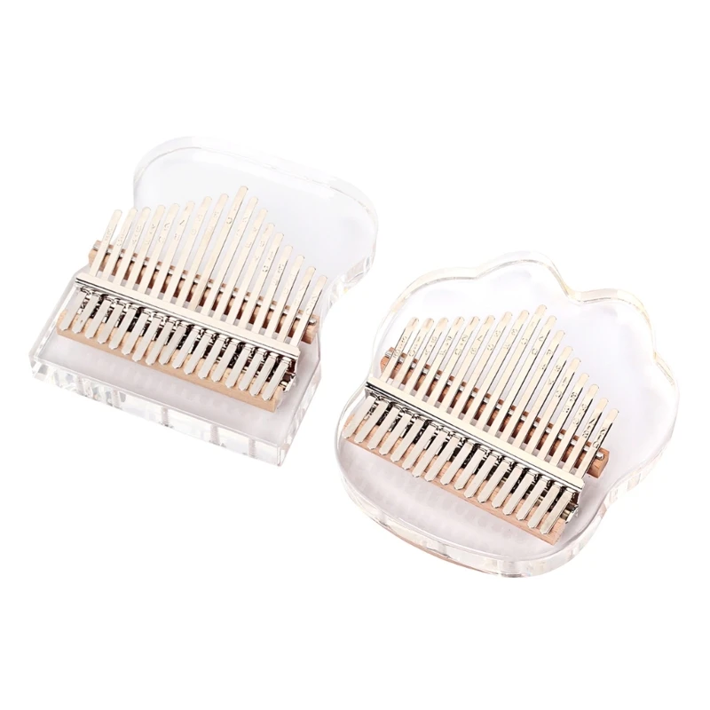 

Kalimba Thumb Piano 17 Keys Clear Finger Piano Kalimba with Letters Notes Cloud Shape Kalimba Musical Instrument Gifts