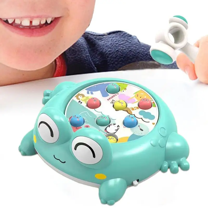 

Whack A Ball Game Interactive Animal Game Pounding Toys Early Developmental Toy With Hammer Parent-child Interactive Desktop