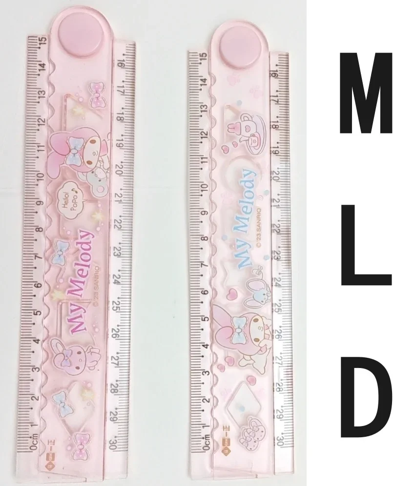 

MINISO Складной прозрачный линейка 30 см