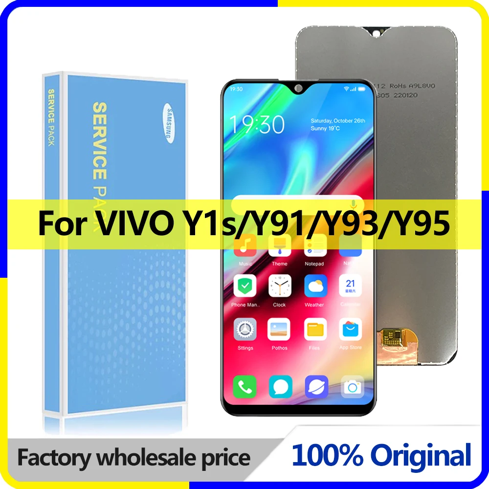 100% Оригинальный 5,5-дюймовый ЖК-дисплей для Vivo Y1s, Y90, Y91, Y91i, Y91C, Y93, Y95, U1 дисплей со стандартной заменой