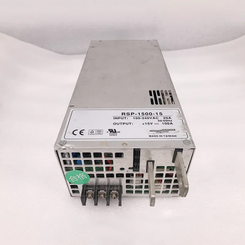 

RSP-1500-15 15V 100A ДЛЯ МВт импульсный источник питания регулируемый диапазон напряжения 11,9 V-17,8 V 100% протестирован Быстрая доставка