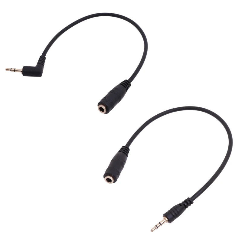 

2.5mm Male to 3.5mm Female Aux Stereo Cable Connector Adapter