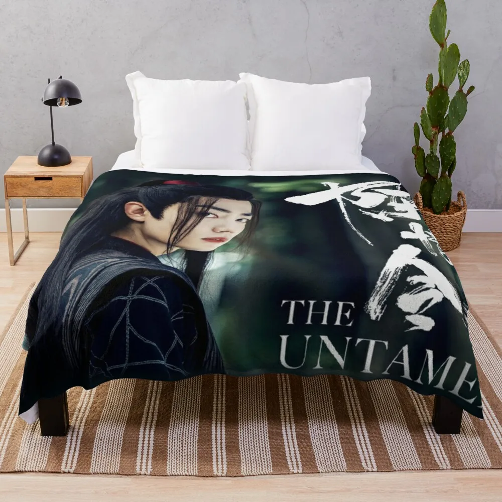 

Wei wuxian, черное одеяло, пушистое одеяло на заказ, летнее одеяло