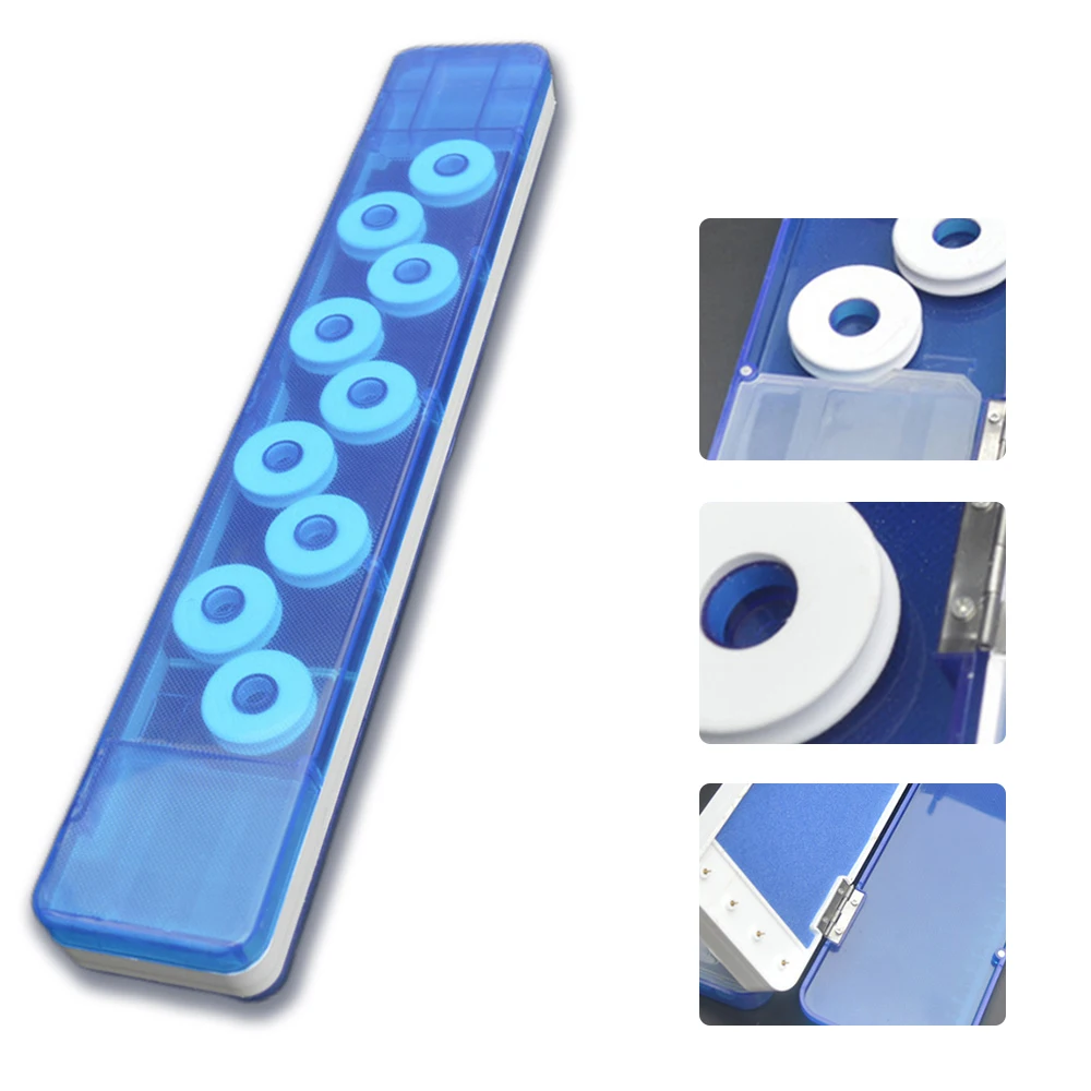 

Floating Hook Line Box Fishing Gear Blue Transparent Fishing Accessories Transparent blue Fish Hook Box Float Box