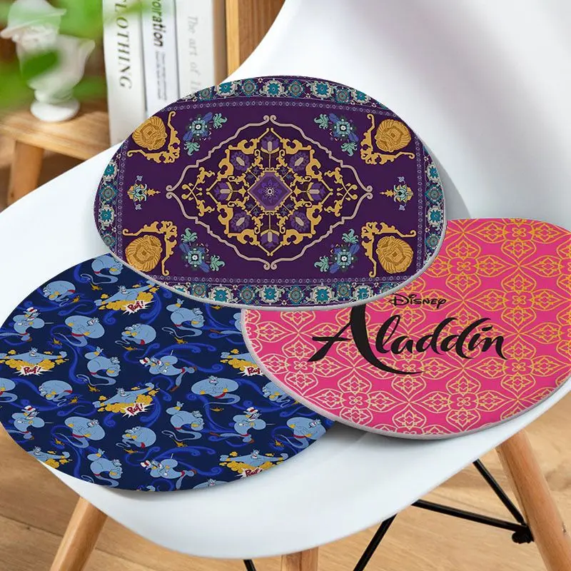 

Disney Aladdin Square Dining Chair Cushion Circular Decoration Seat For Office Desk Chair Cushions