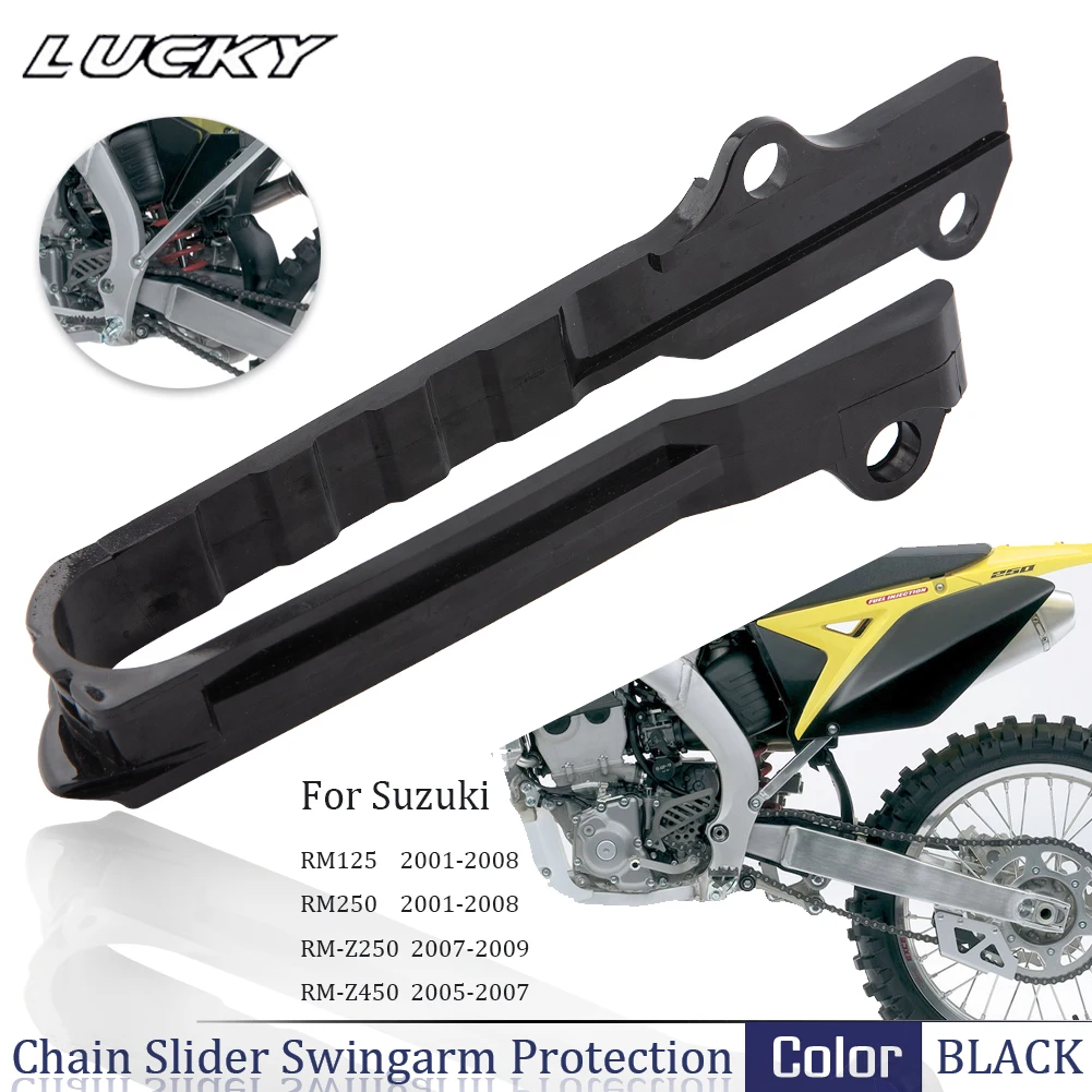 Для Suzuki RM125 RM250 RMZ250 RMZ450 RM 125 250 450 2001 2007 2009 слайдер цепи мотоцикла защита маятника