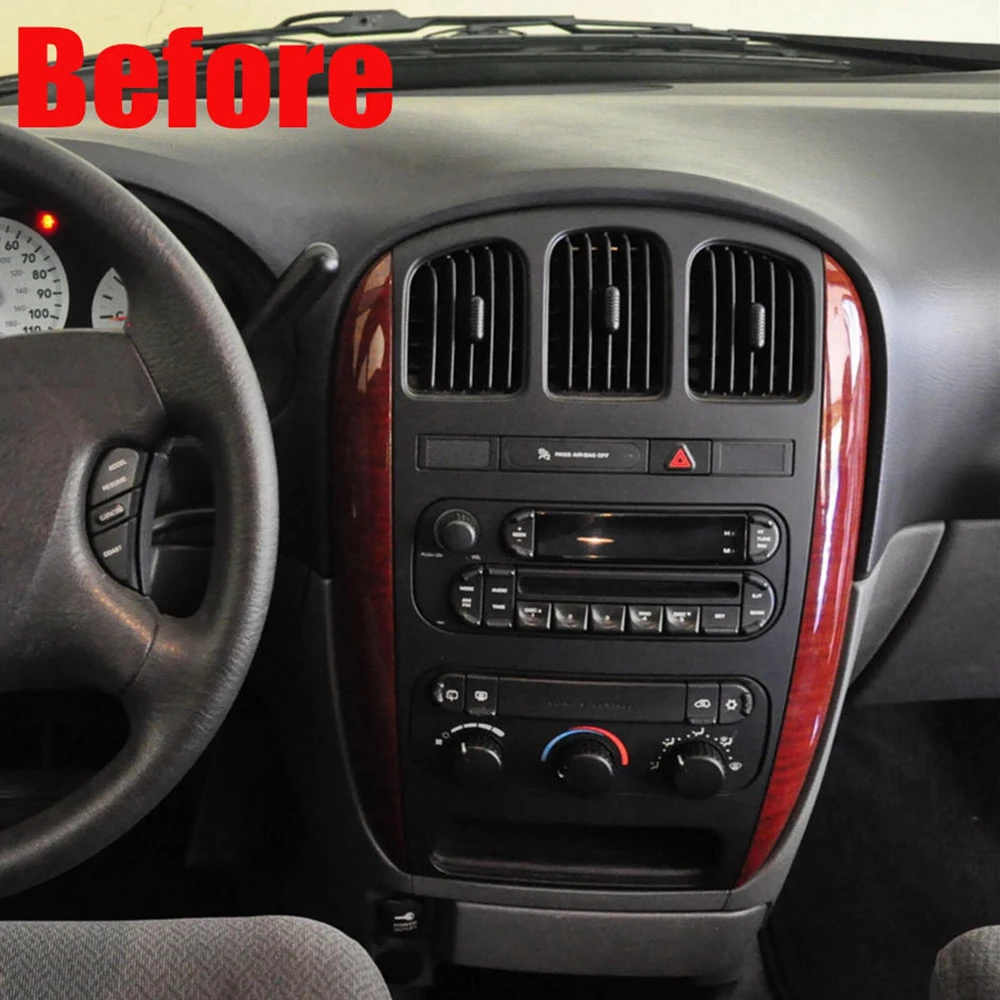 Фото 6-дюймовая автомагнитола для Chrysler Town & Country 04-07 с GPS, беспроводным Apple CarPlay, Android 15, камерой, Wi-Fi, 4-64 ГБ памяти №3