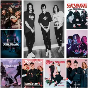 T026 Chase Atlantic Rock Music Album Cover Singer Stars Canvas Painting  Poster Hd Prints Wall Picture Art Living Home Room Decor - Painting &  Calligraphy - AliExpress