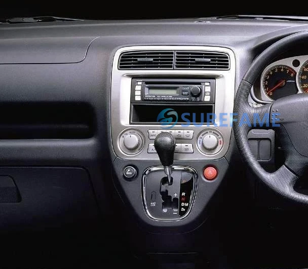 9 inch Car Fascia Radio Panel for 2001-2005 HONDA STREAM Dash Kit Install Facia Console Bezel 9inch Adapter Trim Plate Frame | Автомобили