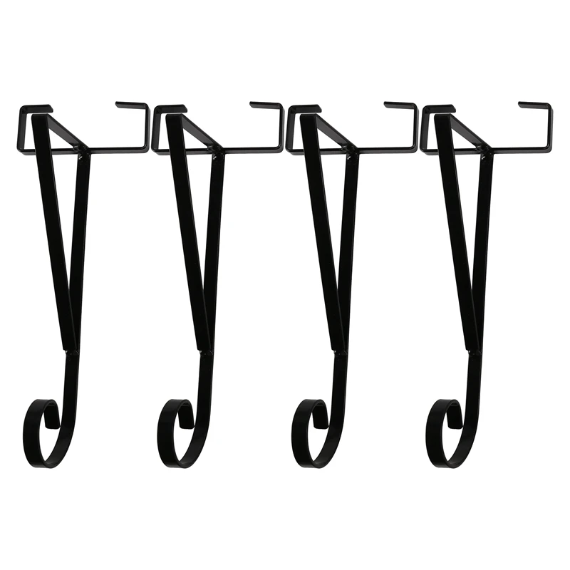

Hanging Basket Brackets 11 In For Concrete Posts Supports Easy Fill Baskets Sturdy Durable Rust-Proof-No Drilling