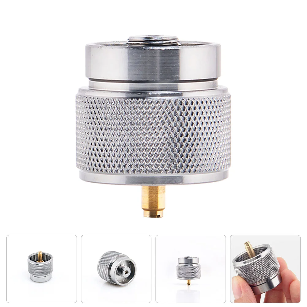 

Gas Can Portable Gas Charging Valve Converter Metal Gas Charging Valve Accessories Outdoor Accessory Major Gas Tank Adapter