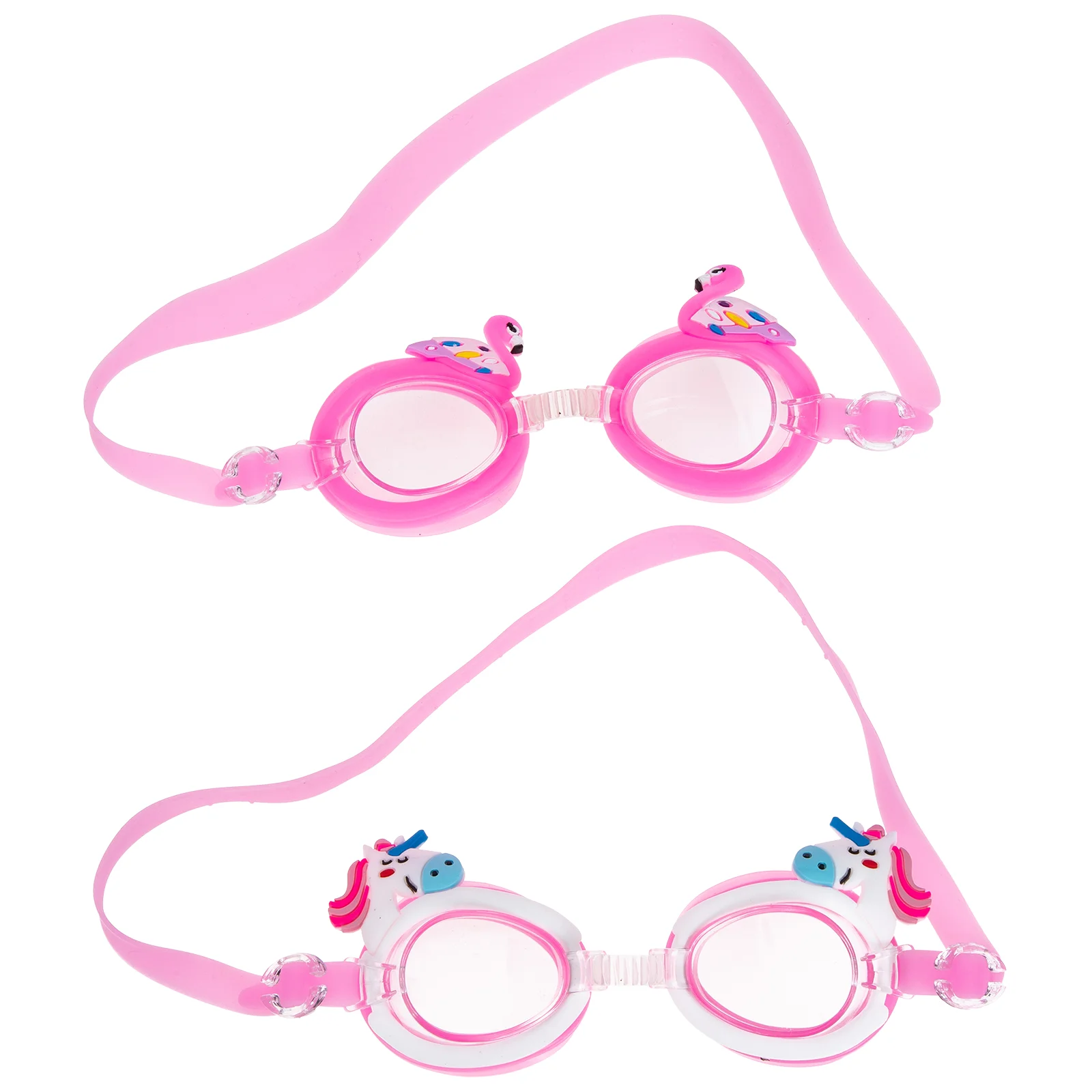 

2pcs Anti-frog Children Goggles Professional Swimming Glasses Kids Swimming Equipment Swim Eyewear for Outdoor Beach Gift