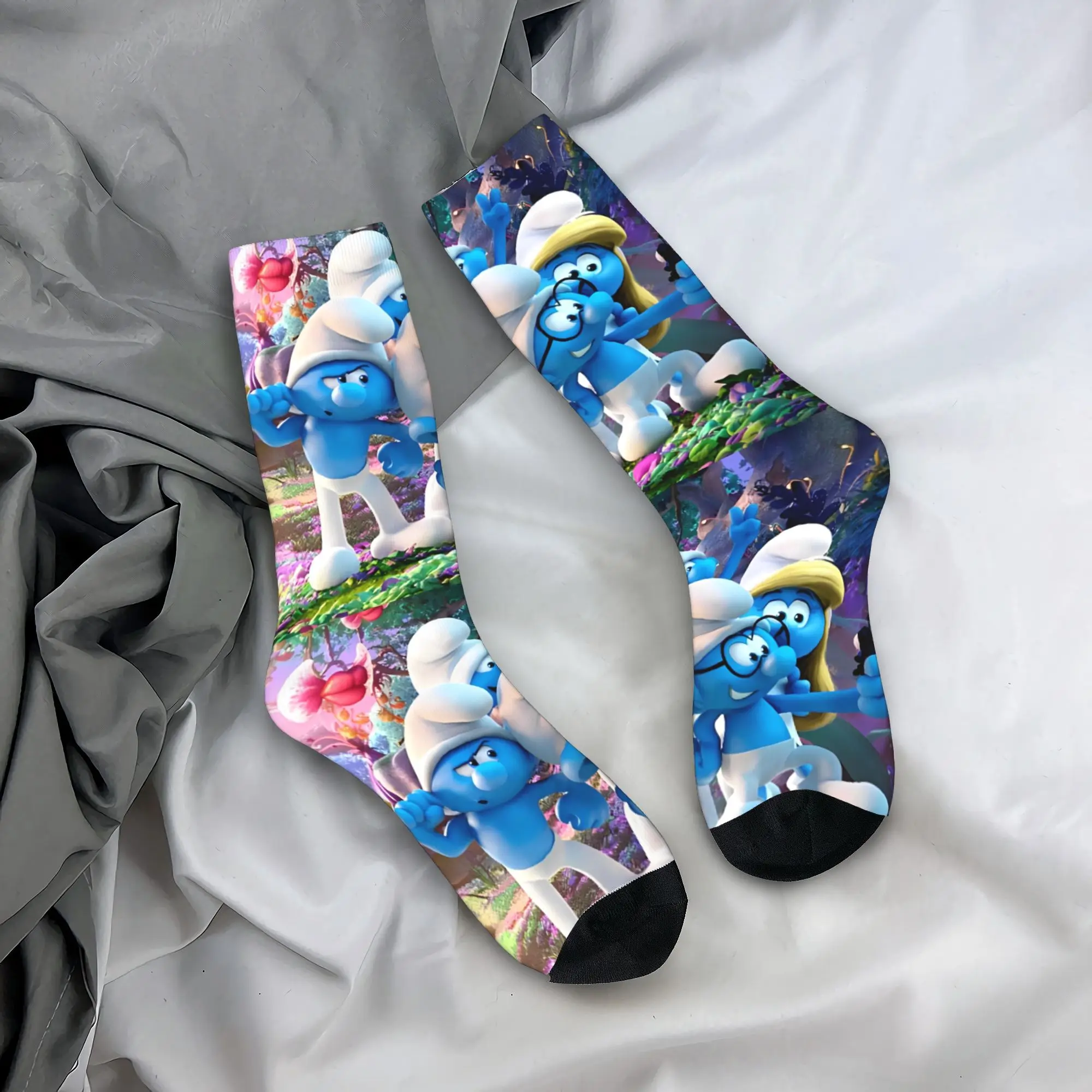 Носки мужские Harajuku Schtroumpf Kawaii