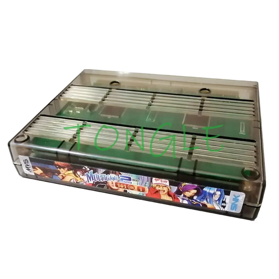 Новый игровой картридж Snk Neo Geo MVS - 161 в 1 версии 2 с корпусом/чехлом консоль для