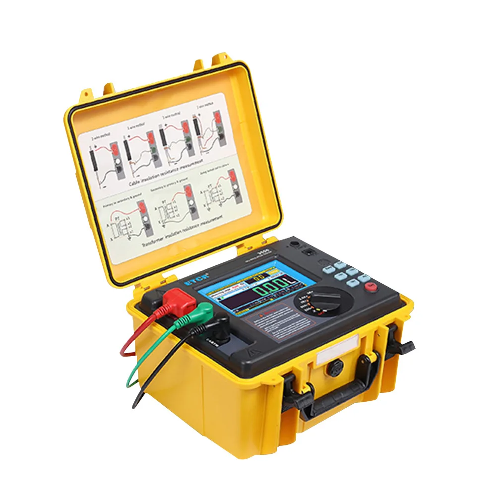 

ETCR3520C 7mA 15KV high voltage high resistance measuring instrument