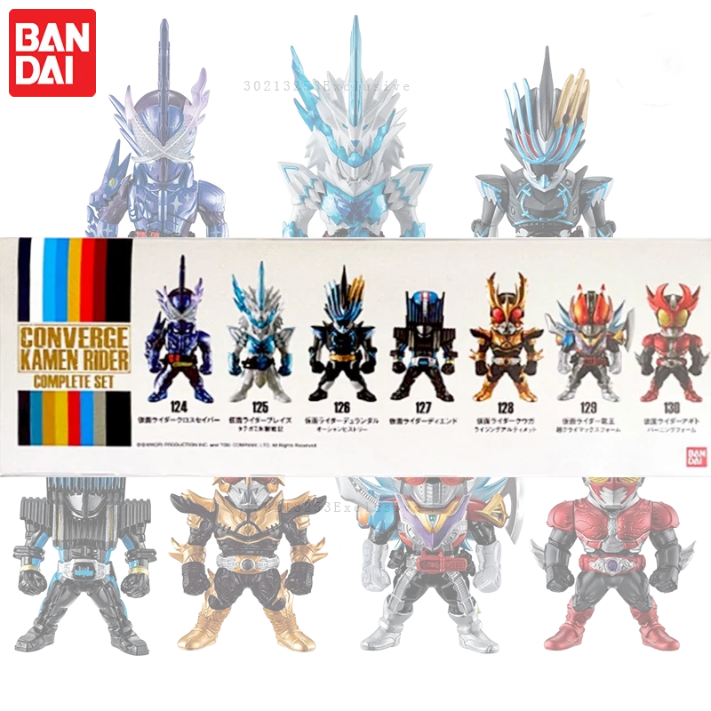 

Bandai Candy Toys Kamen Rider Collection 22nd Final Form 7-in-1 Set Anime Figures Doll Toys Gift Model Collection Hobby