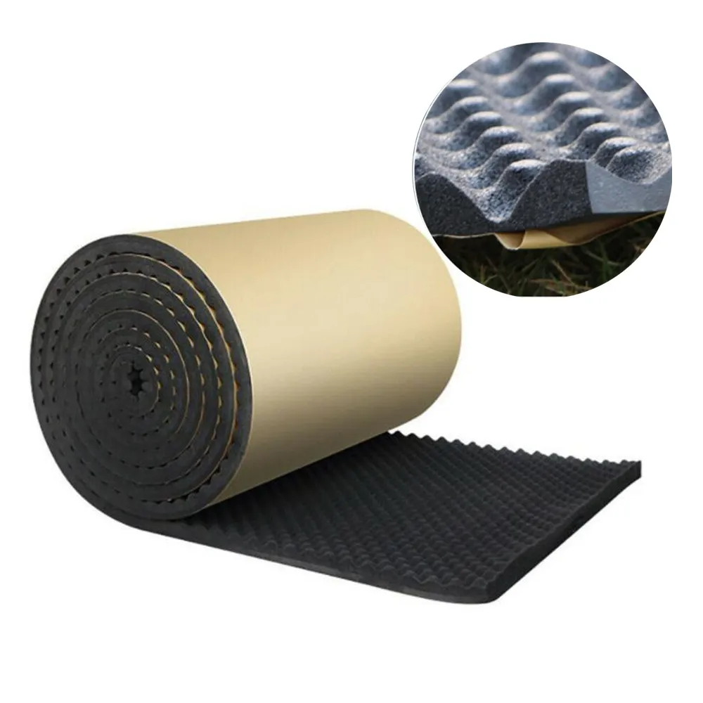 

Car Sound Deadening Foam 100x50cm Acoustic Foams Insulation Wall Car Studio Sound-Proof Dampening Pad Egg Box Type Acoustic Tile