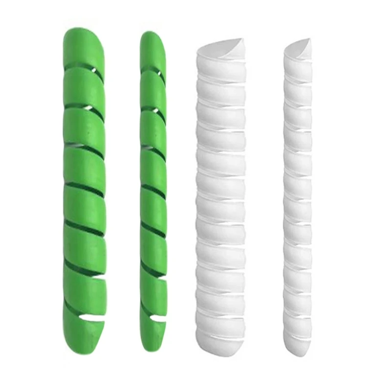 

Tree Trunk Protectors Plastic Spirals Tree Guards Protectors for Protecting Saplings Tree Bark Plant from Rodents Deer 594C