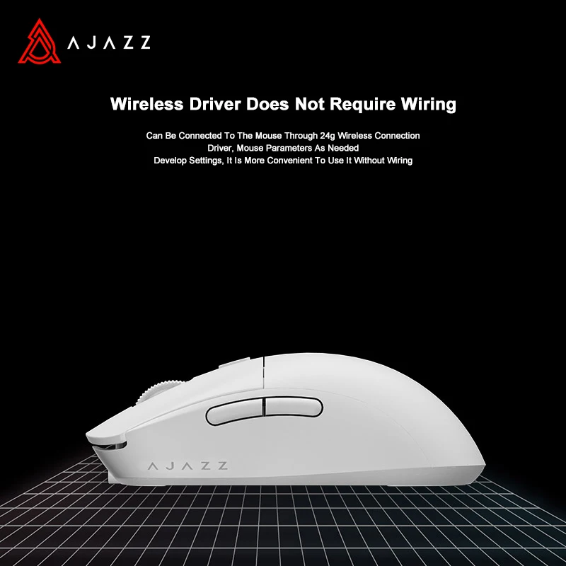 AJAZZ AJ199 2.4GHz Wireless Mouse Optical Mice with USB Receiver Gamer 26000DPI 6 Buttons Mouse For Computer PC Laptop Desktop images - 6