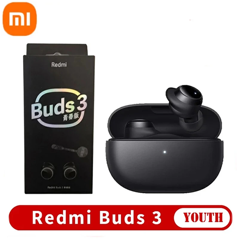 

Беспроводные наушники Xiaomi Redmi Buds 3 Lite Youth Edition, TWS, Bluetooth 5,2, наушники IP54 для Redmi Note 10 Pro Mi Buds3 Lite