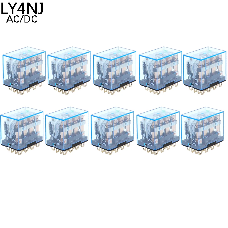 

Модель No :LY4NJ LY4N-J HH64P Количество: 1 шт напряжение катушки: AC220V/AC110V/DC12V/DC24V ток: 10A Тип: 4PDT 14 контактов 4NO 4NC O
