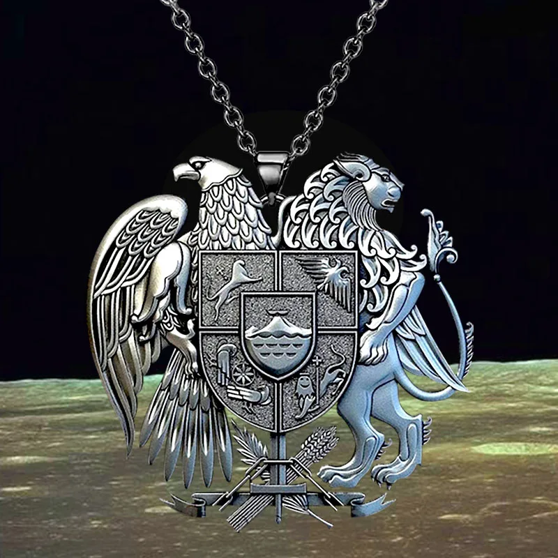 ожерелье бижутерия подвеска чокер цепь на шею Модное креативное мужское с орлом